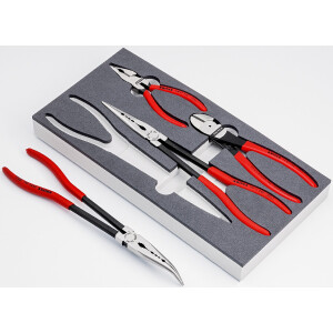 KNIPEX 00 20 01 V16 Zangen-Set in Schaumstoffeinlage 4-teilig