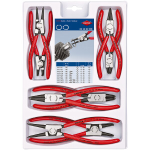 KNIPEX 00 20 04 V01 Sicherungsringzangen-Set 8-teilig
