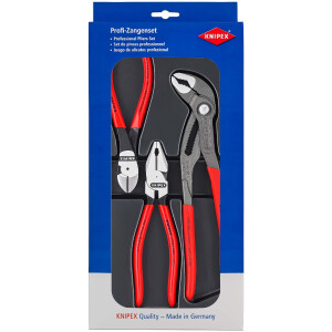 KNIPEX 00 20 10 Kraft-Paket 1x 02 01 180, 1x 87 01 250,...