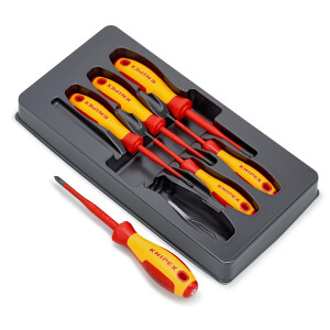 KNIPEX 00 20 12 V03 VDE Schraubendreher-Paket Phillips® / Pozidriv® 6-teilig