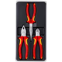 KNIPEX 00 20 12 Elektro-Paket 1 x 03 06 180, 1 x 26 16 200, 1 x 70 06 160