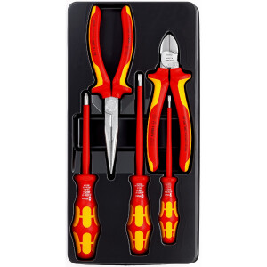 KNIPEX 00 20 13 VDE-Werkzeugsatz 5-teilig