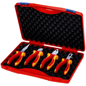 KNIPEX 00 20 15 Werkzeug-Box "RED" Elektro Set...