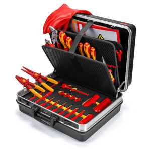 KNIPEX 00 21 05 EV Werkzeugkoffer "Basic" E-Mobilität 34-teilig 410 mm