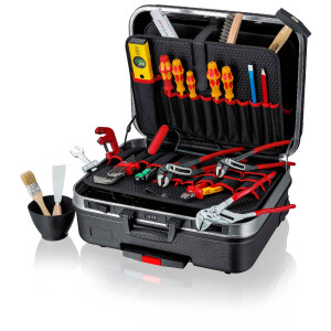 KNIPEX 00 21 06 HK S Werkzeugkoffer „BIG Basic Move" Sanitär 31-teilig 515 mm