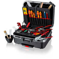 KNIPEX 00 21 06 HK S Werkzeugkoffer „BIG Basic Move" Sanitär 31-teilig 515 mm