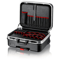 KNIPEX 00 21 06 HK S Werkzeugkoffer „BIG Basic Move" Sanitär 31-teilig 515 mm