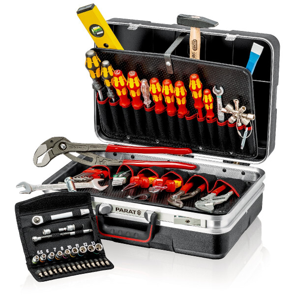 KNIPEX 00 21 21 HK S Werkzeugkoffer "Vision27" Sanitär 52-teilig 200 mm