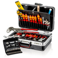 KNIPEX 00 21 21 HK S Werkzeugkoffer "Vision27" Sanitär 52-teilig 200 mm
