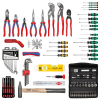 KNIPEX 00 21 37 M Werkzeugkoffer "Robust45 Move" Mechanik 90-teilig 428 mm