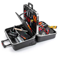 KNIPEX 00 21 41 Werkzeugkoffer "BIG Twin Move" Elektro 66-teilig 290 mm