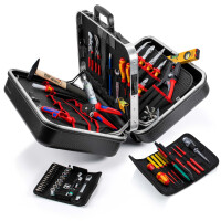 KNIPEX 00 21 42 Werkzeugkoffer "BIG Twin" Elektro 66-teilig 290 mm
