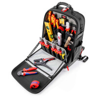 KNIPEX 00 21 50 E Werkzeugrucksack Modular X18 Elektro 22-teilig 530 mm