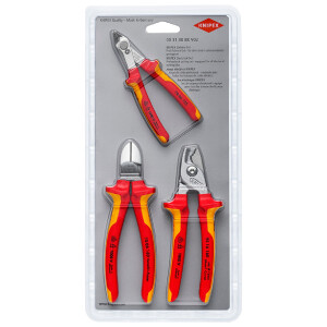 KNIPEX 00 31 30 BK V02 Elektro-Schneidset