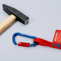 KNIPEX 00 50 03 T BK Materialkarabiner 2 Stück 82 mm