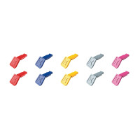 KNIPEX 00 61 10 C V01 ColorCode Clips Farbmischung 1 (10 Stück)