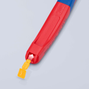 KNIPEX 00 61 10 CR ColorCode Clips rot (10 Stück)  21 mm