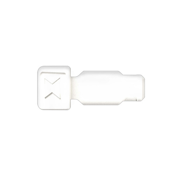 KNIPEX 00 61 10 CW ColorCode Clips weiß (10 Stück)  21 mm
