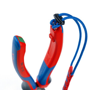 KNIPEX 00 62 10 TR TetheredTool Clips rot (10 Stück)  30 mm