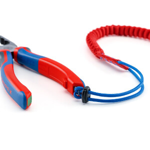 KNIPEX 00 62 10 TR TetheredTool Clips rot (10 Stück)  30 mm