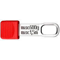 KNIPEX 00 62 10 TR TetheredTool Clips rot (10 Stück)  30 mm