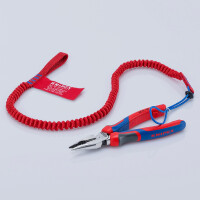KNIPEX 00 62 10 TR TetheredTool Clips rot (10 Stück)  30 mm