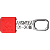 KNIPEX 00 62 10 TR TetheredTool Clips rot (10 Stück)  30 mm