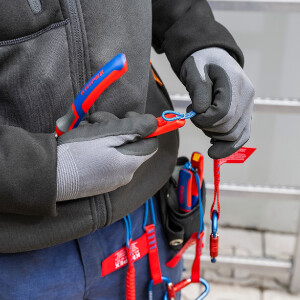 KNIPEX 00 63 06 TCR TetheredTool Clips + ColorCode Clips...
