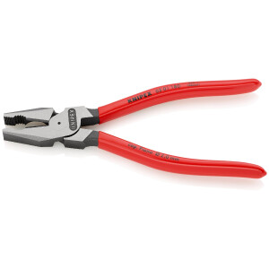 KNIPEX 02 01 180 Kraft-Kombizange mit Kunststoff...