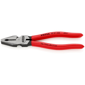 KNIPEX 02 01 200 Kraft-Kombizange mit Kunststoff...