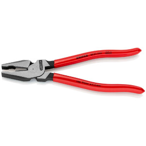 KNIPEX 02 01 225 SB Kraft-Kombizange mit Kunststoff...