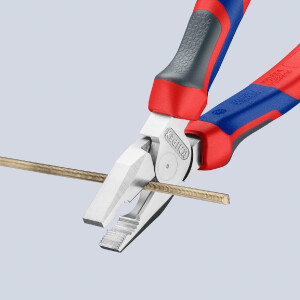 KNIPEX 02 05 180 Kraft-Kombizange mit Comfort-Griffen...
