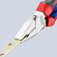 KNIPEX 02 05 200 Kraft-Kombizange mit Comfort-Griffen verchromt 200 mm