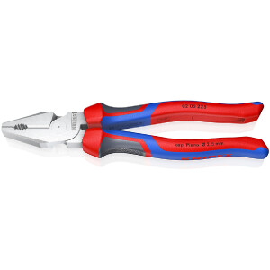 KNIPEX 02 05 225 Kraft-Kombizange mit Comfort-Griffen...