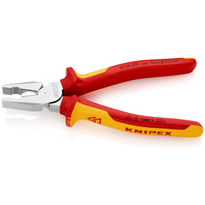 KNIPEX 02 06 200 SB Kraft-Kombizange isoliert mit...