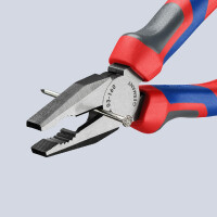 KNIPEX 03 02 160 SB Kombizange mit Comfort-Griffen schwarz atramentiert 160 mm