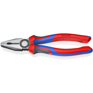 KNIPEX 03 02 200 SB Kombizange mit Comfort-Griffen...