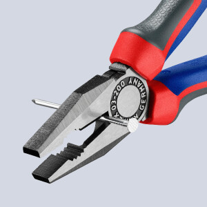 KNIPEX 03 02 200 SB Kombizange mit Comfort-Griffen...