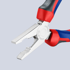 KNIPEX 03 05 140 Kombizange mit Comfort-Griffen verchromt 140 mm