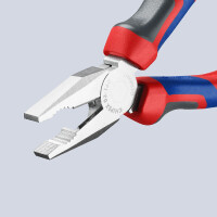 KNIPEX 03 05 160 SB Kombizange mit Comfort-Griffen verchromt 160 mm