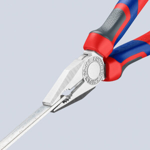KNIPEX 03 05 180 SB Kombizange mit Comfort-Griffen verchromt 180 mm