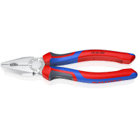 KNIPEX 03 05 200 SB Kombizange mit Comfort-Griffen verchromt 200 mm