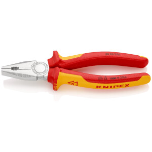 KNIPEX 03 06 200 Kombizange isoliert mit...