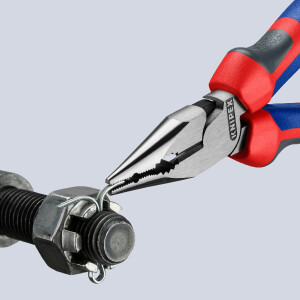 KNIPEX 08 22 145 SB Spitz-Kombizange mit Comfort-Griffen...