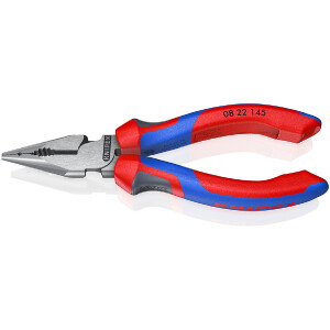 KNIPEX 08 22 145 Spitz-Kombizange mit Comfort-Griffen...