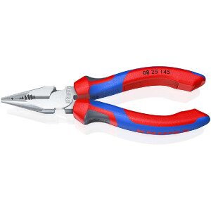 KNIPEX 08 25 145 Spitz-Kombizange mit Comfort-Griffen...