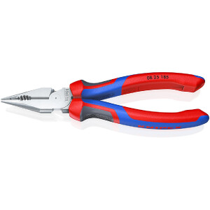 KNIPEX 08 25 185 SB Spitz-Kombizange mit Comfort-Griffen...