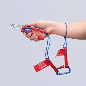 KNIPEX 08 25 185 Spitz-Kombizange mit Comfort-Griffen...