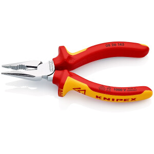 KNIPEX 08 26 145 Spitz-Kombizange isoliert mit...