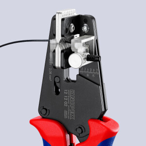KNIPEX 12 12 02 Präzisions-Abisolierzange mit...